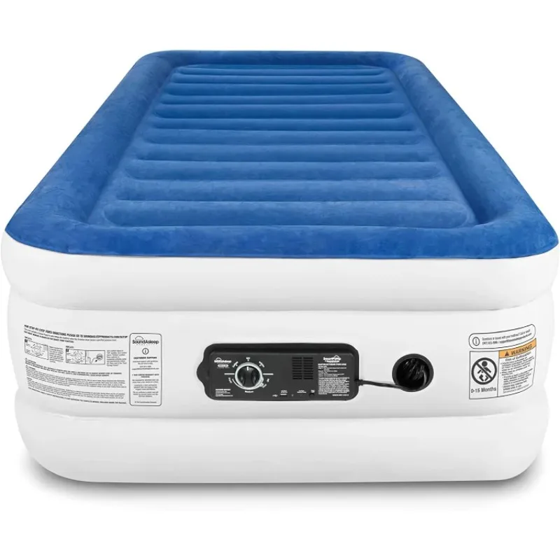 

Надувной матрас SoundAsleep CloudNine Series с технологией двойного интеллектуального насоса — размер Twin XL