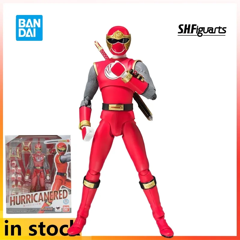Bandai Original S.H.Figuarts Finished Movable Doll Series Wind Endurance Team Anime Action Figure Model Toys Gifts for Boys