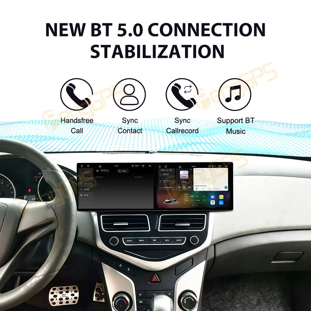 Car Accessories Radio For Chevrolet Cruze 2009-2014 Android Auto GPS Navigation Multimedia Stereo Receiver Head Unit Offline
