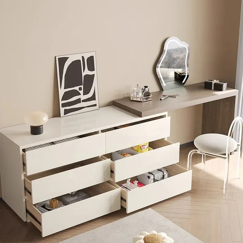 Nordic Bedroom Vanity Table Storage Luxury Girls Makeup Vanity Table Beauty Drawer Penteadeiras De Maquiagem Home Furniture