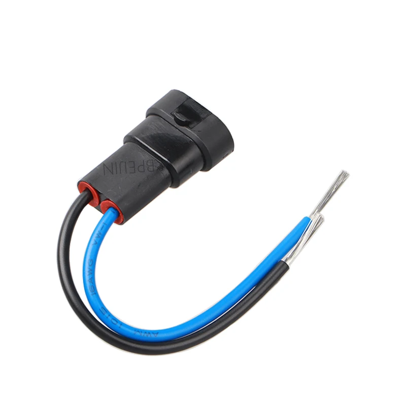 2x For Jeep Wrangler Compass 9005 HB3 9006 HB4 Male Socket Fog Lights Connector Wiring Harness Accessories