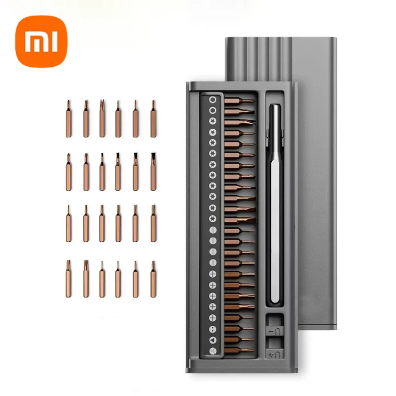 Xiaomi 26 in 1 Multi-function Screwdriver Set Torx Phillips Mobile Phone Glasses Watch Repair Tools Precision Screwdriver Bit