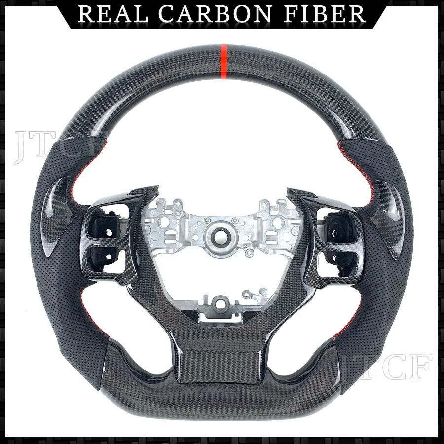 For Lexus IS NX RX Carbon Fiber Steering Wheel 2015 2016 2017 2018 2019 2020 2021 2022 2023 2024 Automotive Interior