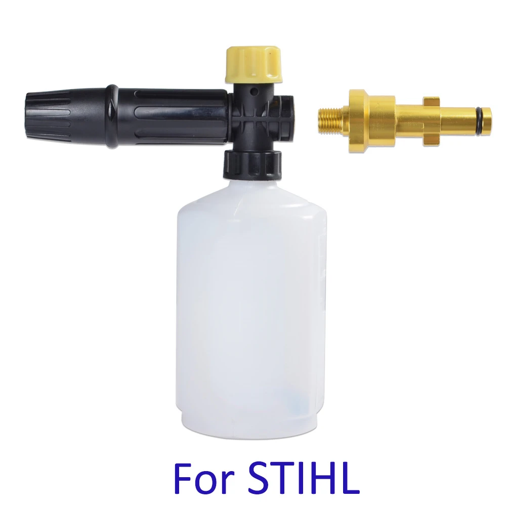 

High Pressure Washer Snow Foam Lance Nozzle Foam Maker Soap Gun Car Clean Foam Wash Shampoo Sprayer for STIHL RE Pressure Washer