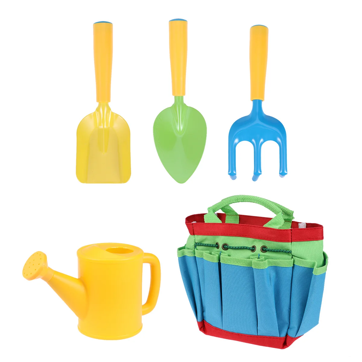 1 Set di attrezzi da giardinaggio per bambini Fai finta di giocare a giochi di ruolo Gioco di simulazione all'aperto da giardino Regalo educativo per bambini Set da giardinaggio per