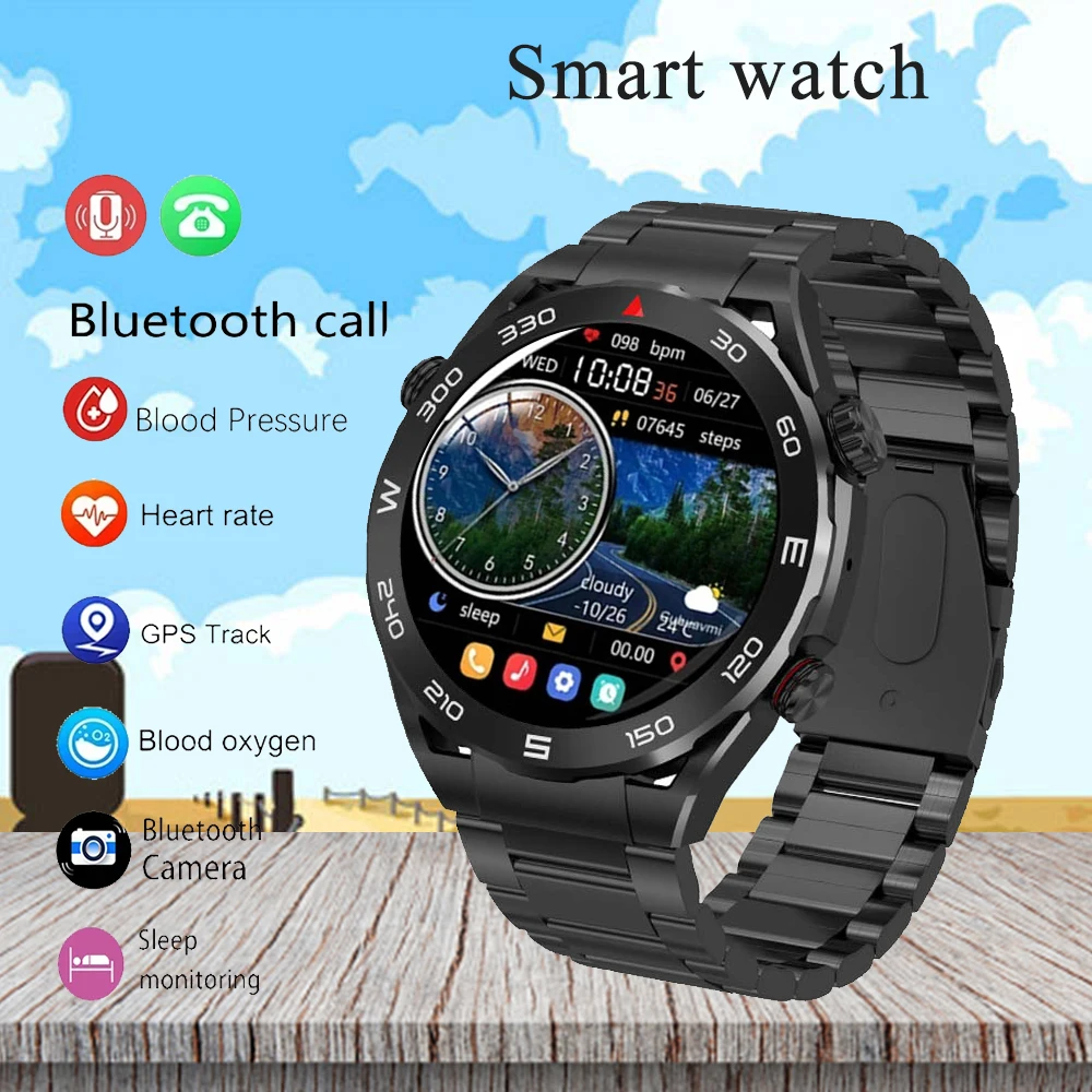 Commerce Extraordinary Master Smartwatch Men 1.52 ” HD 240*240 Bluetooth Call Fitness Tracker Watch Women For Huawe Android Ios