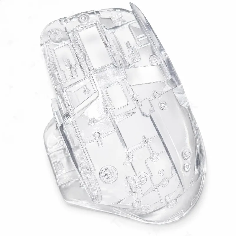Translucent 3D Printed Resin Mouse Shell Replacement Outer Cover Office Gaming Mouse Repair Spare Parts