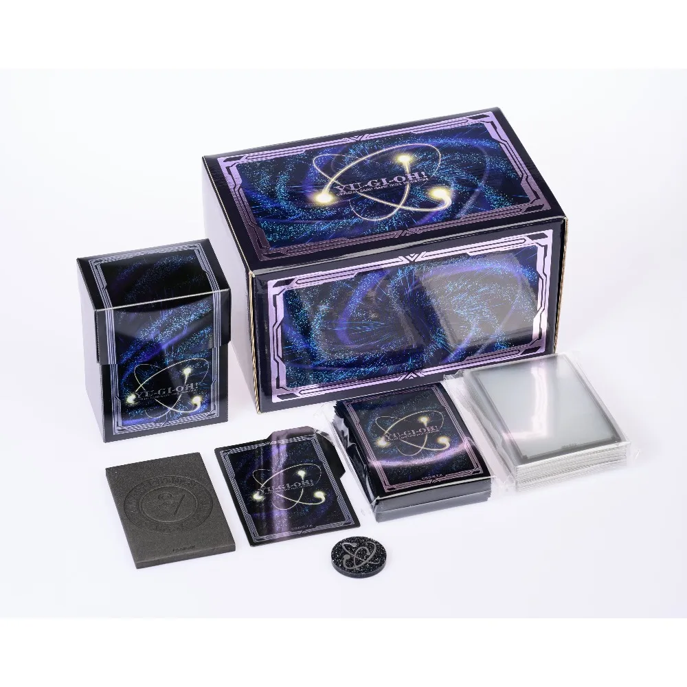 Yugioh Official Game Duel Monsters Prismatic Summon Fusion Peripheral Case & Sleeves & Coin & Coaster  (Not include Cards Packs)