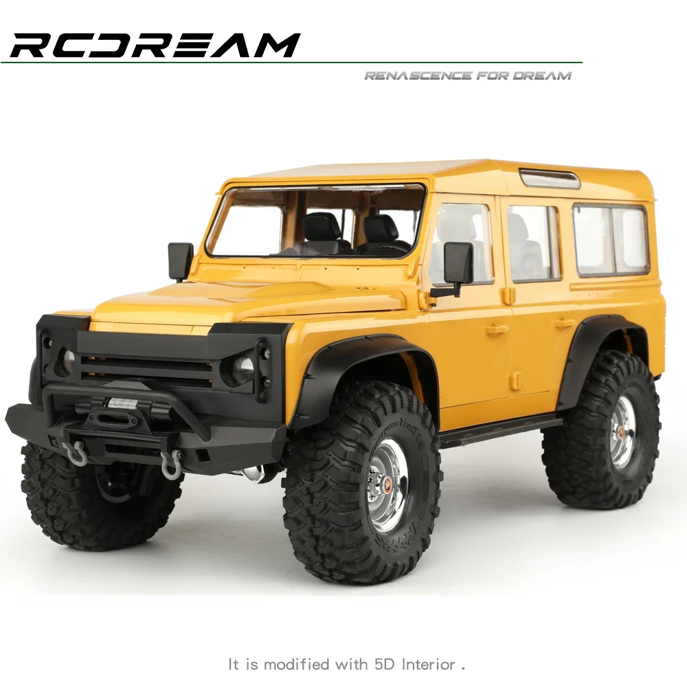 RCDream Wild-Defender RD110 Hard Body 5Door Station Wagon 313mm /Openable 4-Door/Interior/Fender/Cage For TRX4 313mm Upgrade