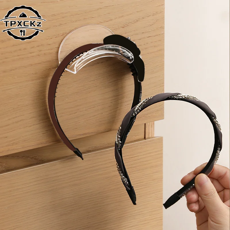 מסך מסך מסך מתלה scrunchie מארגן מחזיק מעמד עם אביזרים לשיער אחסון מדף עבור headbands