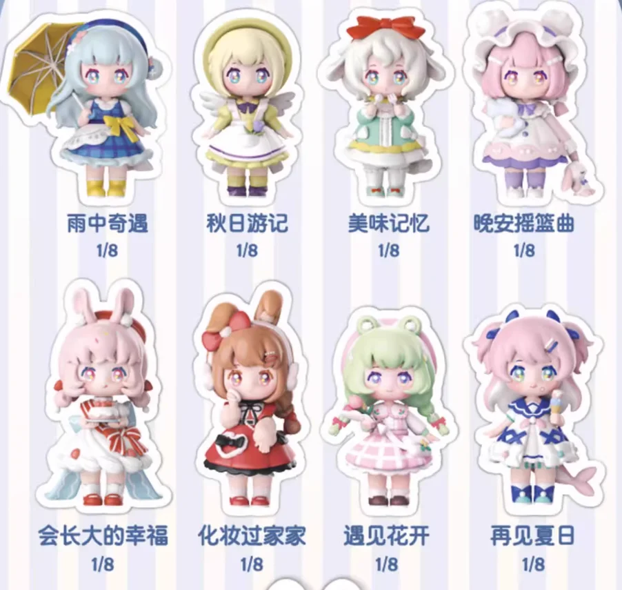 

Ninizee Children's Fun Island Cherry Blossom Season Delicious Company Second and Third Generation Blind Box Lolita Doll