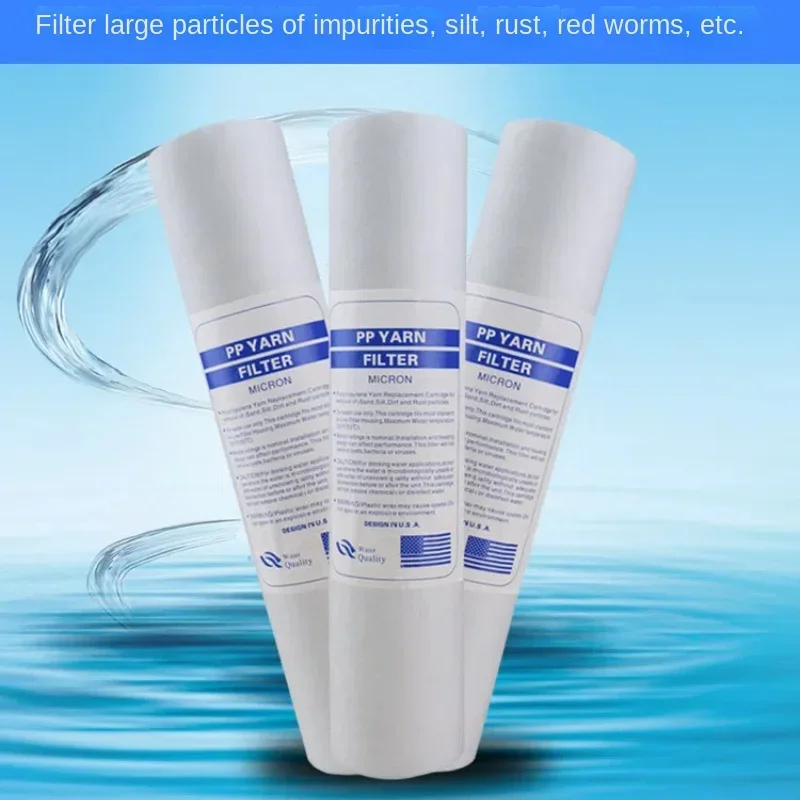 

10 X 2.5 inch 2/4/10 1 micron sediment cartridge PP cotton filter water filtration system sediment