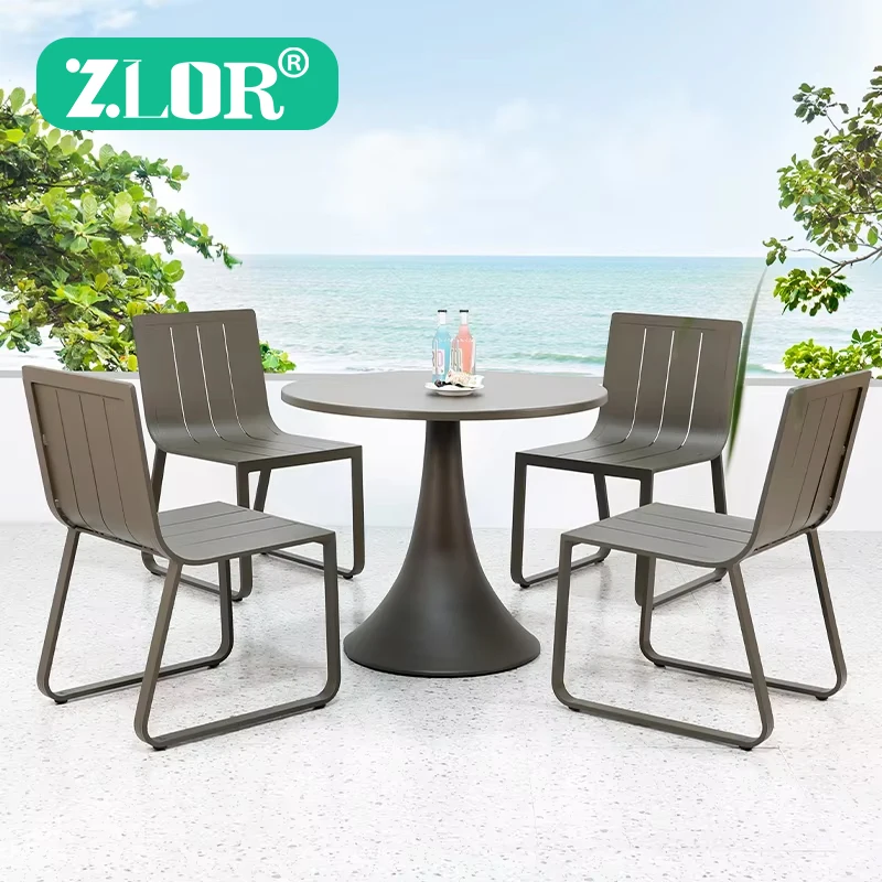 Garden Furniture Set Outside Tables and Chairs Patio Furniture Outdoor Table and Chair Set Dining Sets for Hotel Restaurant