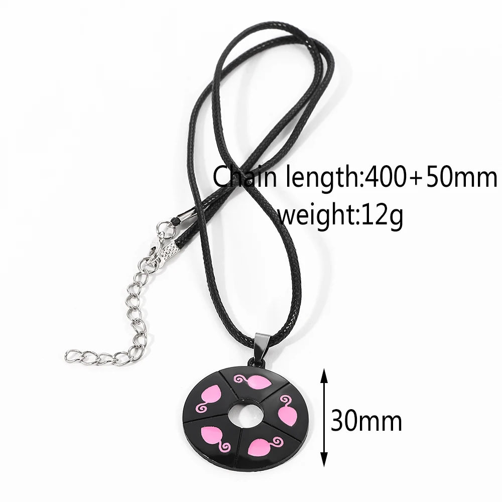 Miraculous Anime Figure Ladybug Necklace Marinette Rena Rouge Noir Neck Chain Fashion Jewelry Accessories Girl Gifts