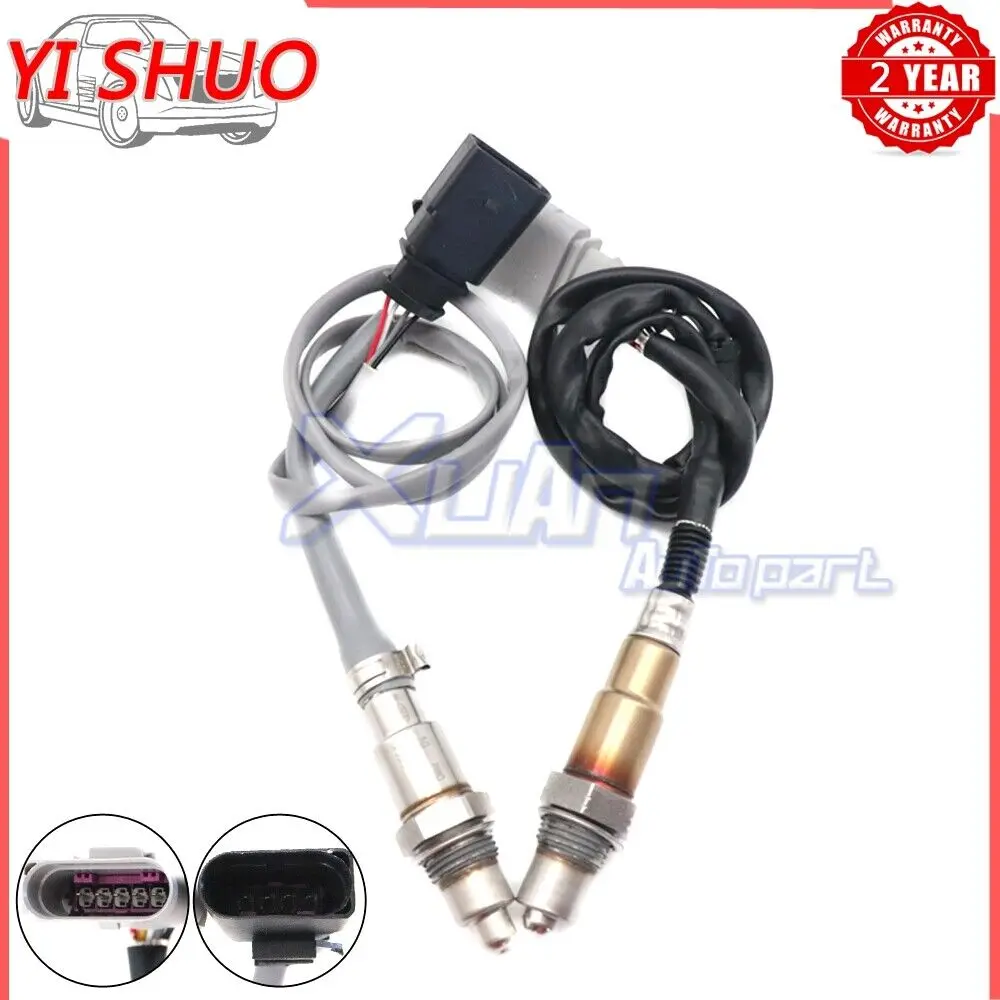 

Up+Downstream Oxygen Sensor 8V0906262D 06K906262AC For VW GTI Golf Audi A3 S3 TT