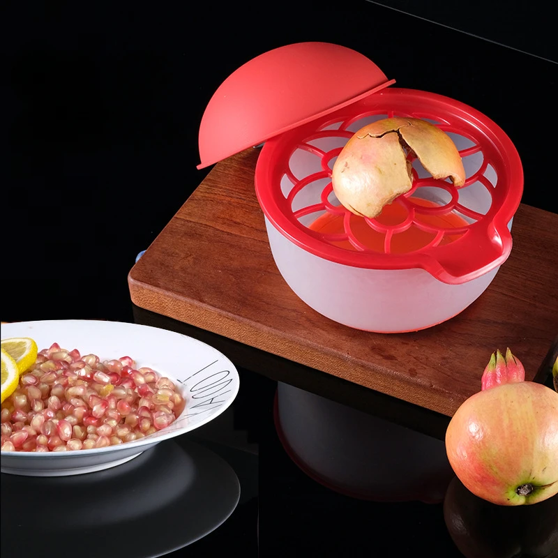 Pomegranate Pulp Separator Pomegranate Seed Remover Silicone Pomegranate Peeling Bowl Home Kitchen Accessories Kitchen Tools