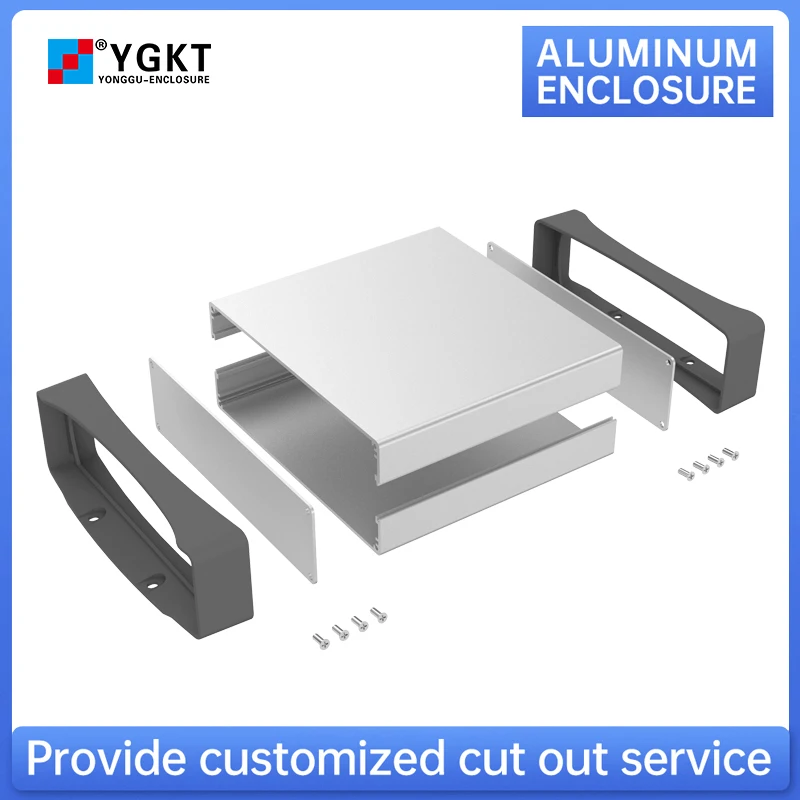 Cnc Extrusion Profile Customization Extruded Case For Electronics Aluminum Profiles Enclosure K09 152*44mm