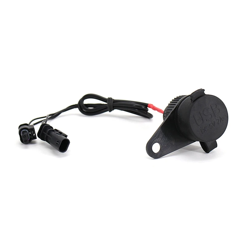 USB Double Socket Replacement For BMW R1200GS R1250GS F700GS F750GS F800GS F850GS ADV Motorcycle Accessories With Lossless Line