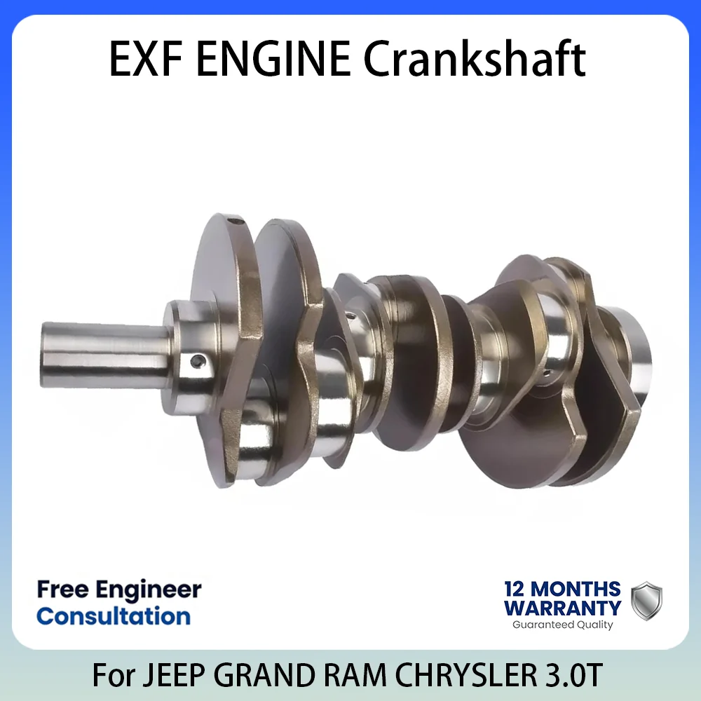 

EXF Engine Crankshaft 3.0L 3.0 L T V6 Diesel For Jeep Grand Cherokee Ram 1500 2014-2024 OE Engine Replacement Shaft 68147110AB