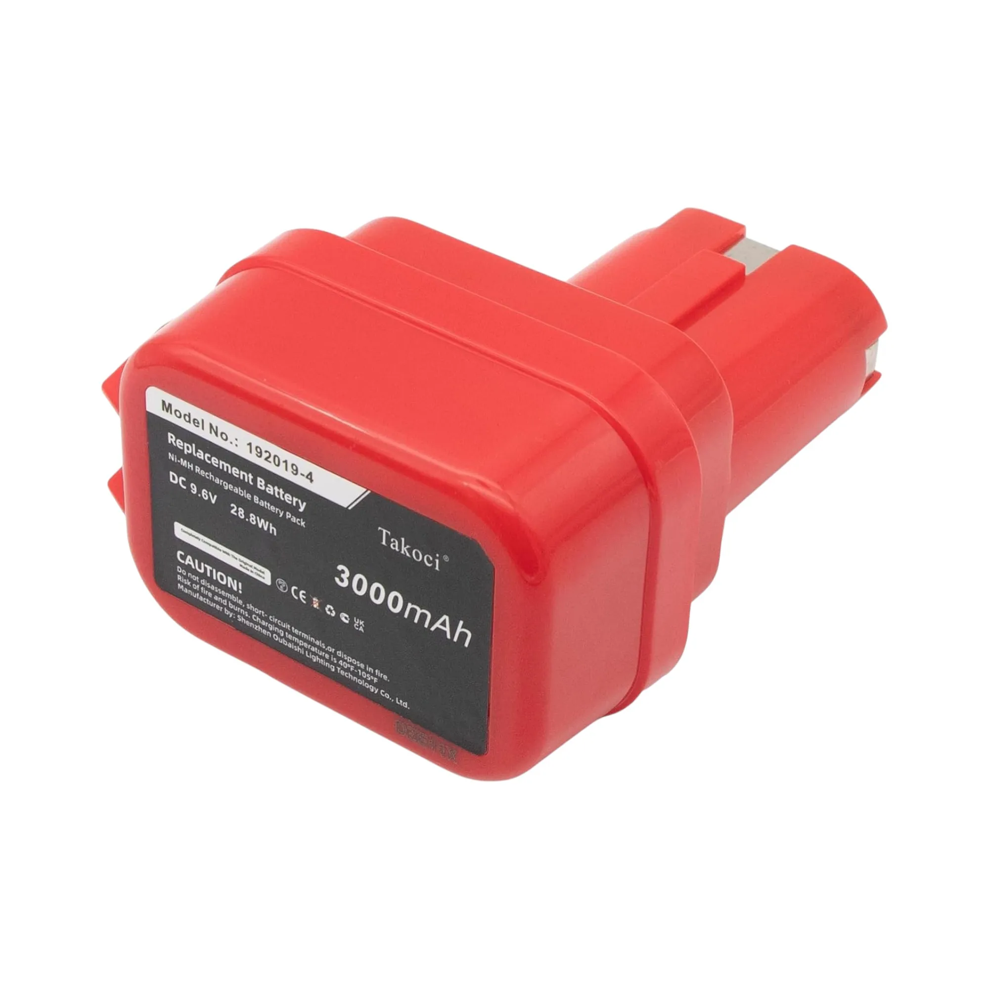 

Replacement Battery 3000mAh for Makita,6014DW,6200D,6200DW,6201D,6201DW,6201DWH,192019-4,192321-5,192404-1,192534-8,192534-A