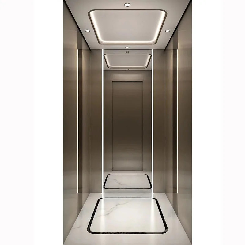 Villa small elevator 2345 6th floor family hydraulic traction lift self-built house household elevator
