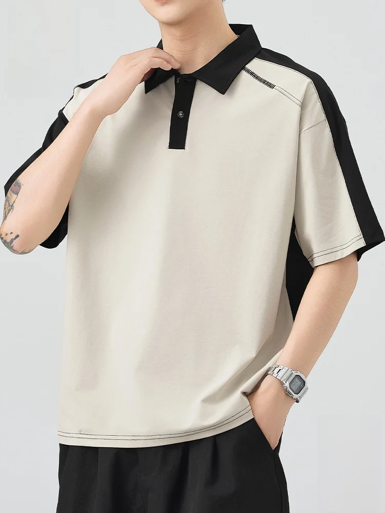 

Летняя повседневная рубашка с коротким рукавом, отложным воротником, принтом с изображением обезьяны, удобная, из смеси хлопка и полиэстера.