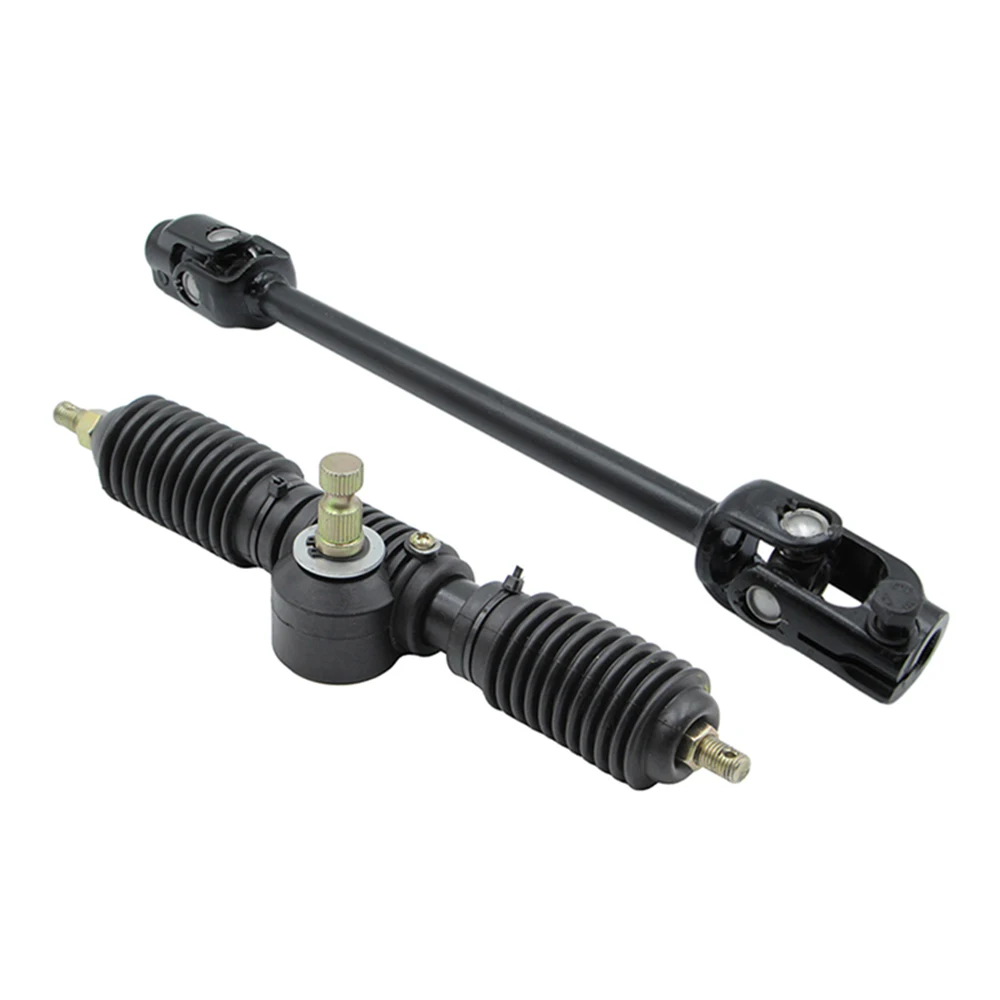 300mm 11.8'' 30T Power Steering Gear Shaft Rack Pinion Steering Column Replacement For DIY Golf Go Kart ATV UTV Buggy Quad Bike