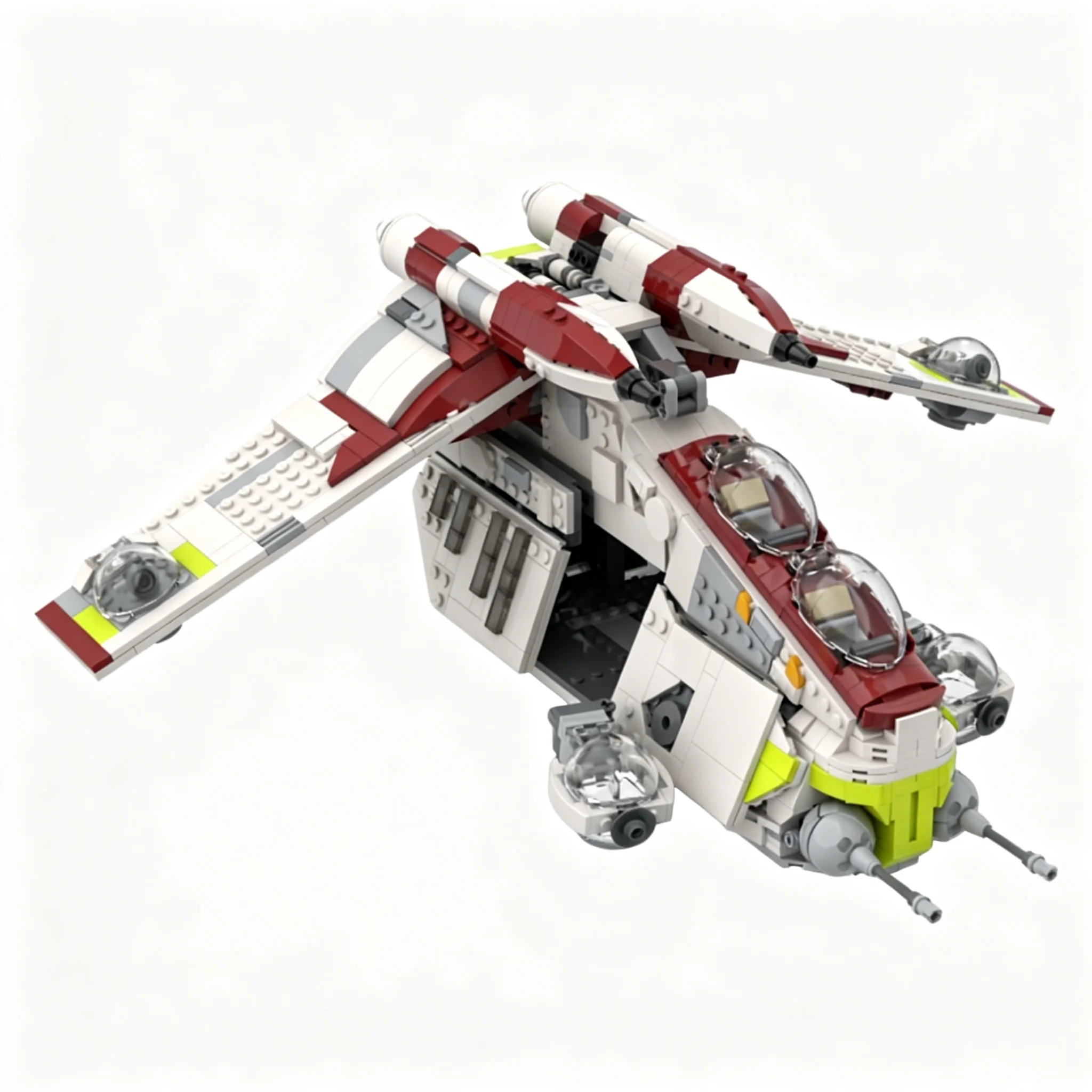 

1316pcs MOC Star Battle LAAT Republic Gunship Model Building Blocks Construction Toys Christmas Gifts Education Brick Kids DIY
