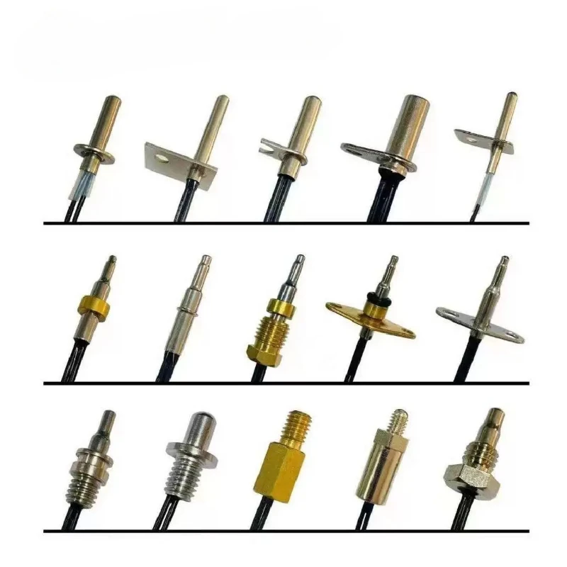 Copper Ring Bullet Probe Temperature Sensor 10K50K B3950NTC Thermistor 500 with SM2A Terminal image 5