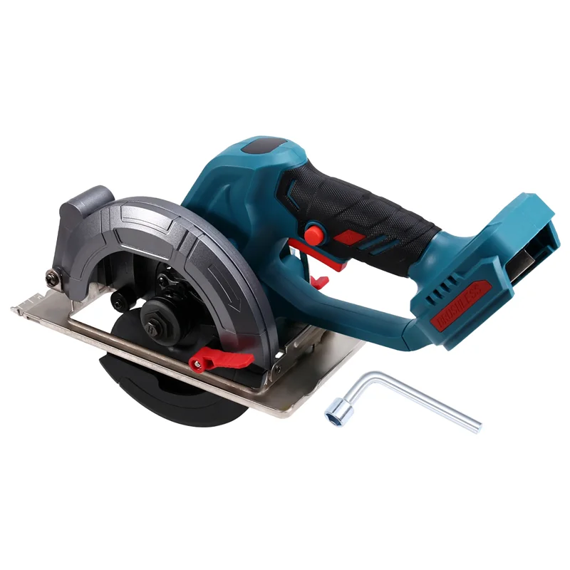 B17C 6 بوصة منشار دائري لاسلكي بدون فرش 12500 دورة في الدقيقة منشار دائري مدمج للخشب/الحجر/المعادن لبطارية 18 فولت