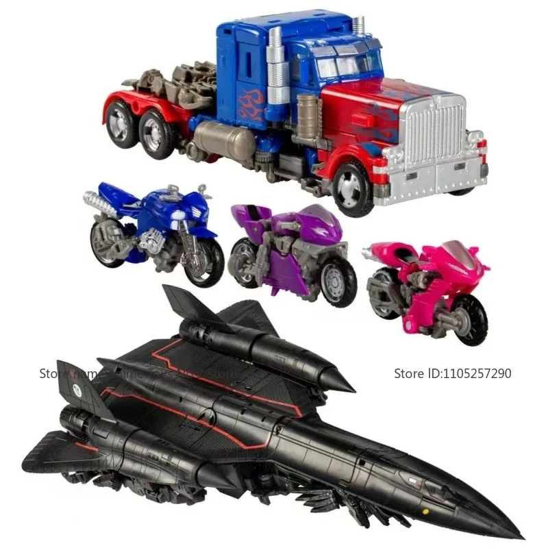 Transformator heeft inventaris en collectib Three Sisters Suit Action Doll Verjaardagscadeau Model Collectible Originele doos Trendy cadeau