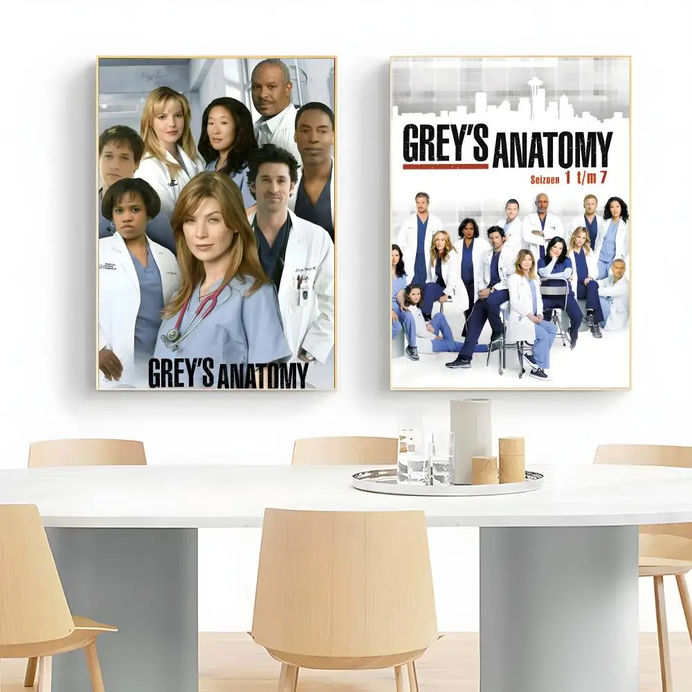 Medical Drama G-Greys Anatomy Poster Wall Art Print Decorative Mural Home Decor Gift Unframed