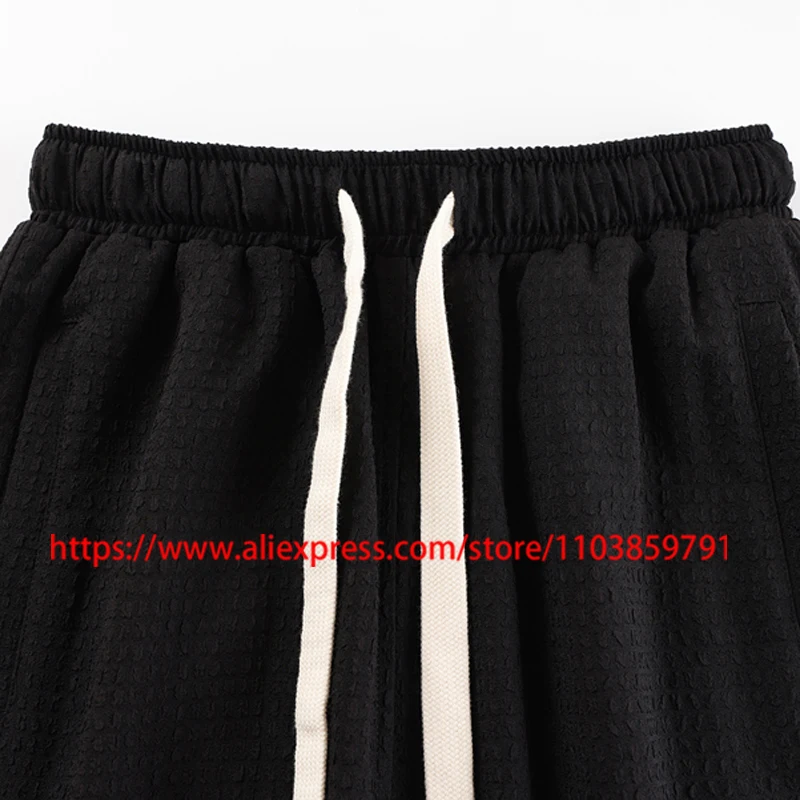 High Street Fashionable Nonnod Casual Pants Jacquard Pattern Sport Loose Nonnod Wide-leg Pants Unisex Style