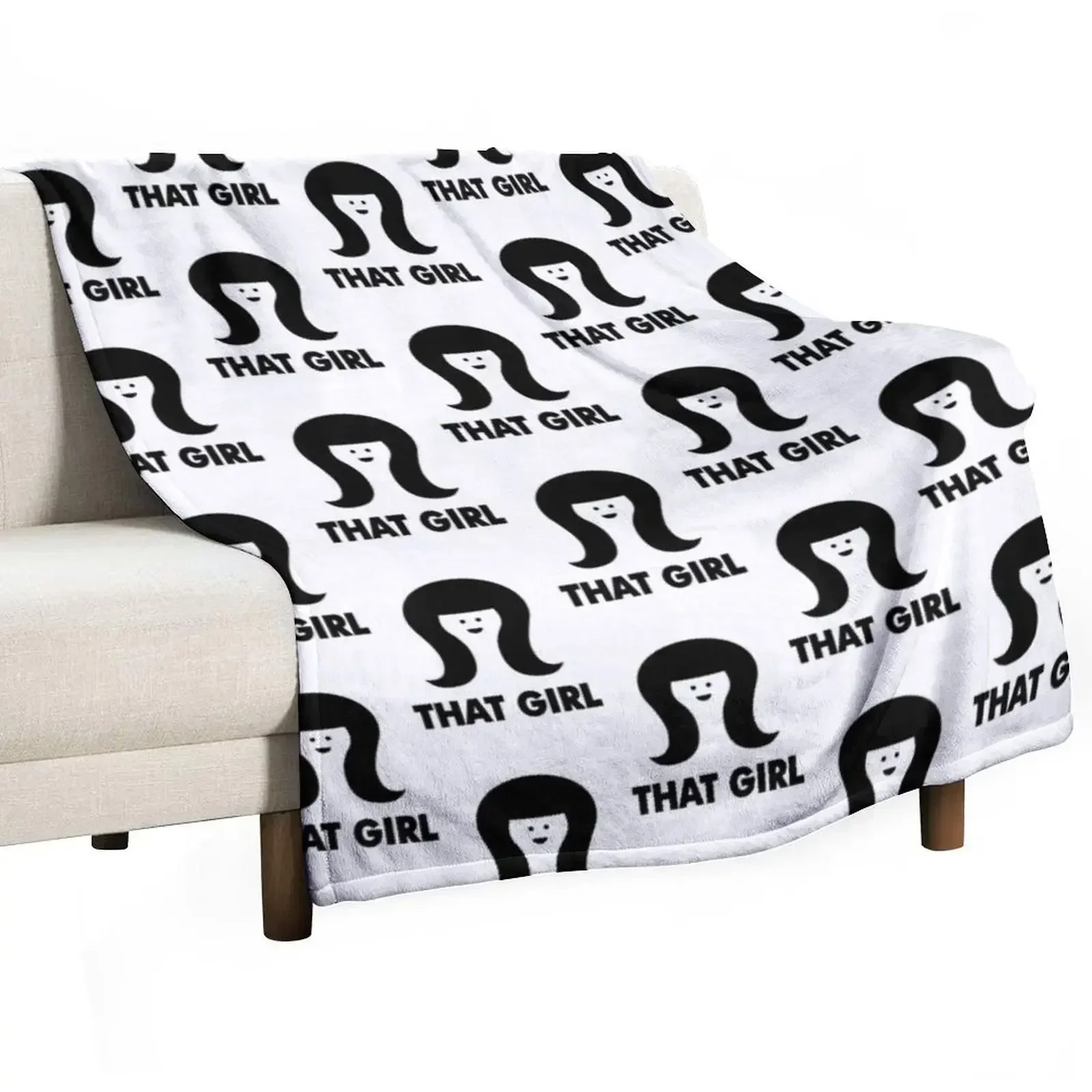 

THAT GIRL Throw Blanket Soft Beds Soft Plaid Furry Blankets For Baby Blankets