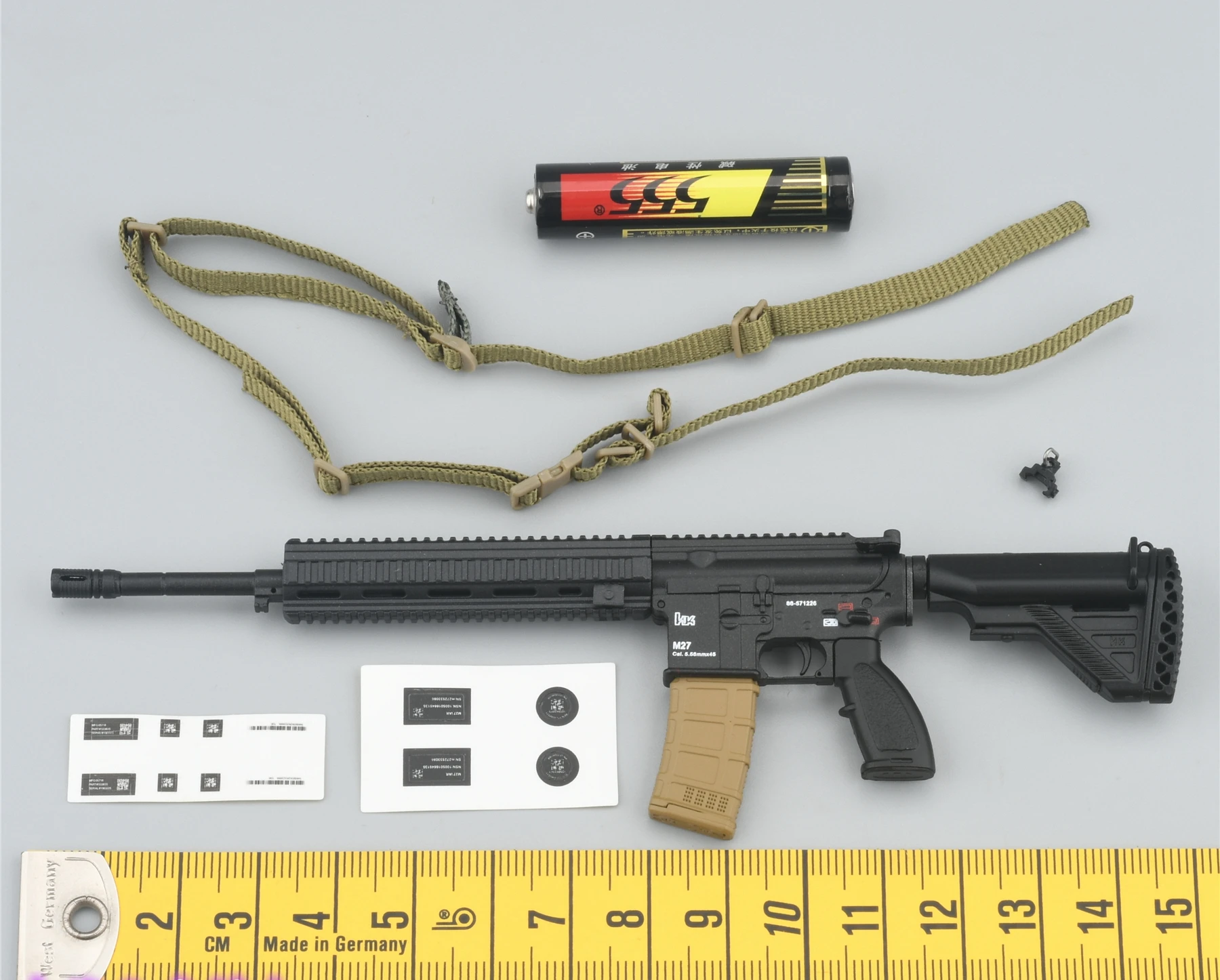 1/6 Scale Soldier Rifle Model for 12 '' ES GA1006R S