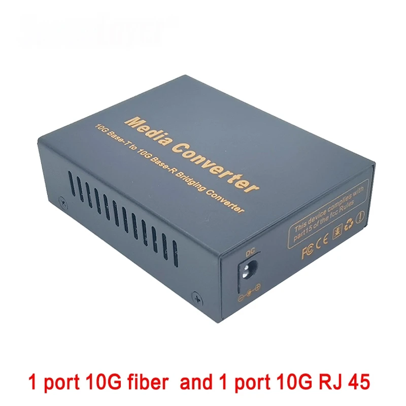 10G switch SFP+ to SFP+ 10g Media Converter Switch Ethernet Switch Gigabit 10gb Switch Fiber Optic Long Distance