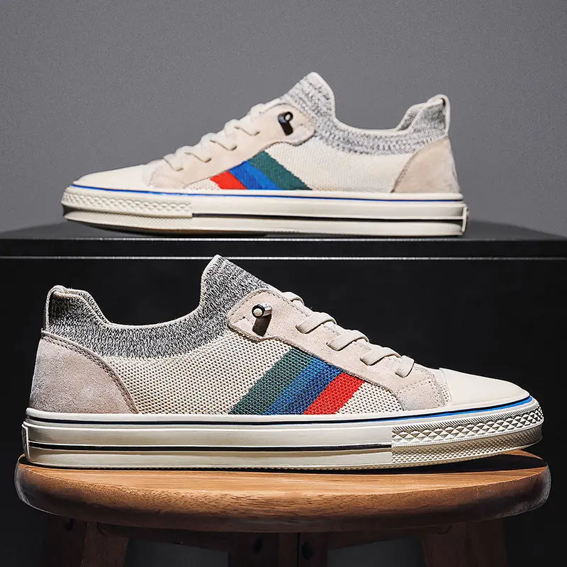 

Мужские новые осенние белые кроссовки 2025 года и повседневная обувь с массивным высоким берцем — легкая, увеличивающая рост и удобная