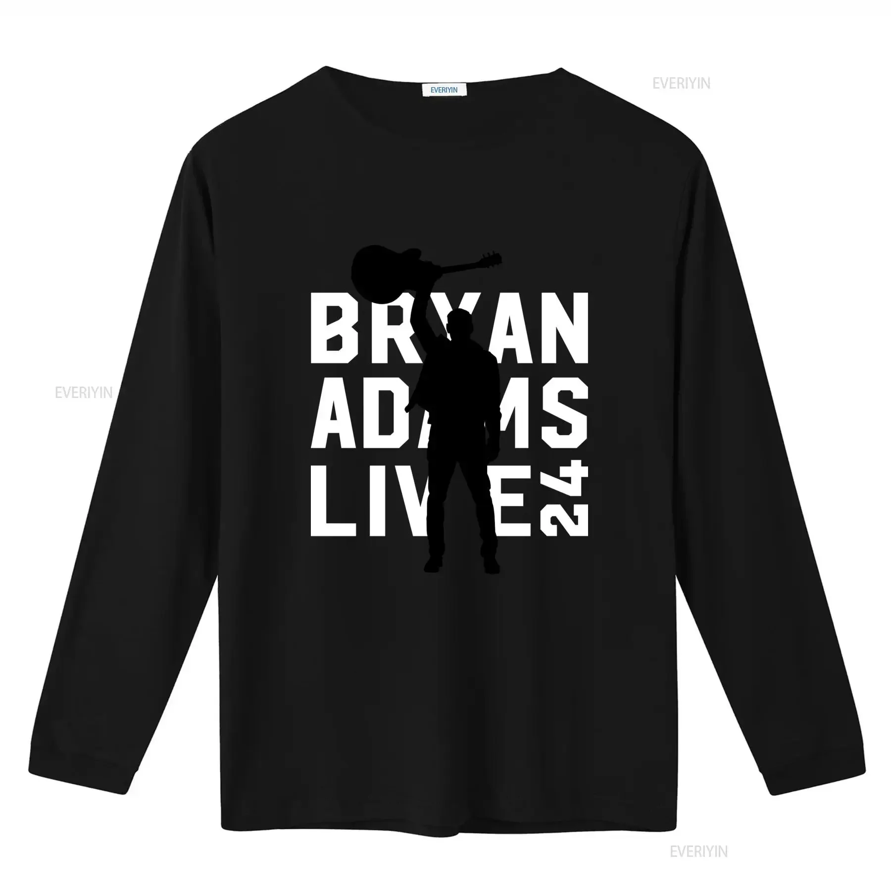 Bryan Adams Live Tour 2024 2025 AOP 3D T shirt for Concert Fans vintage Washed Breathable Casual graphic Stretched Unisex homme