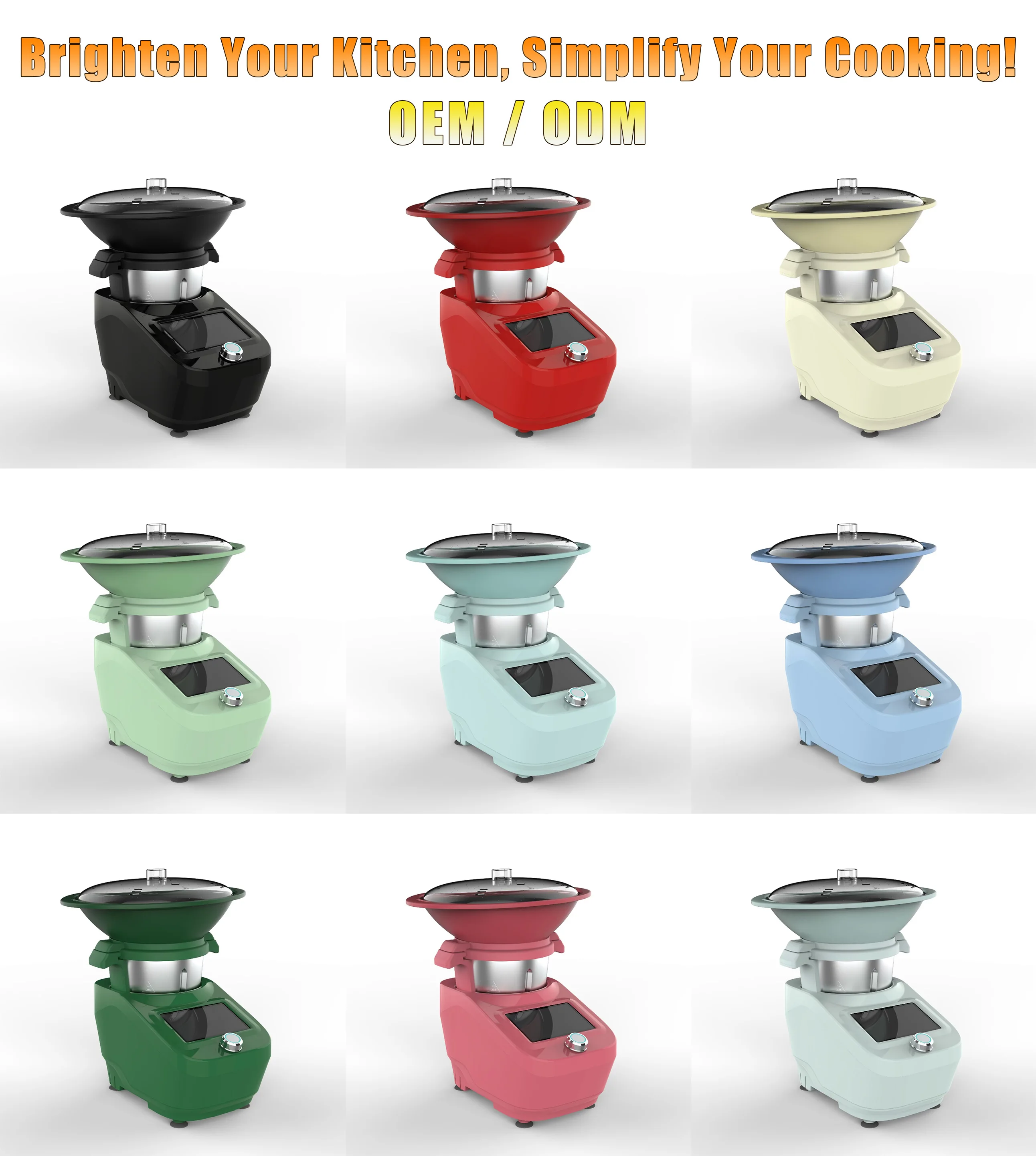 Color Series Smart Kitchen Assistant for Easy Meal Preparation