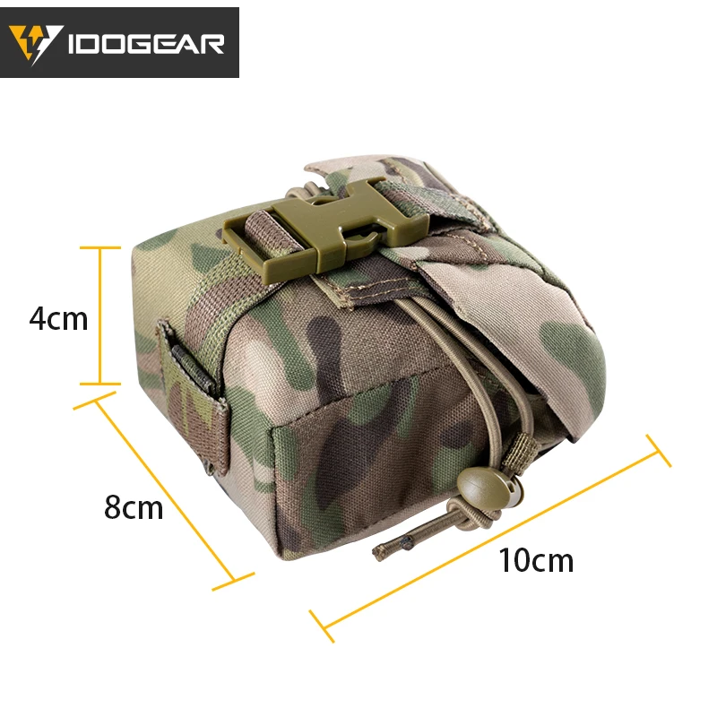 IDOGEAR-bolsa táctica MOLLE multifunción para herramientas, cinturón de almacenamiento, accesorios de caza al aire libre, 35118