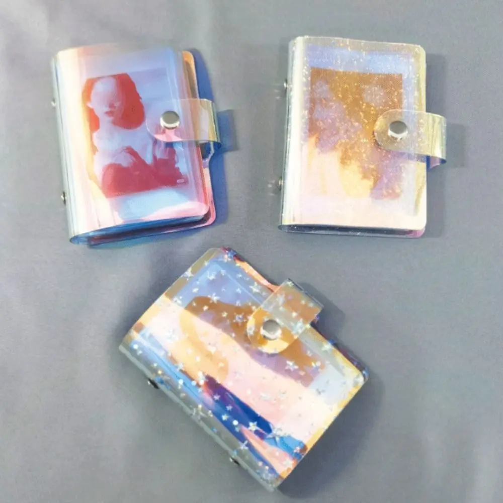 Colorful Small Photo Album 36 Phases Collection Book 3 inch Pictures Storage Case Hold Film Hold Photocard Credit Card Holder