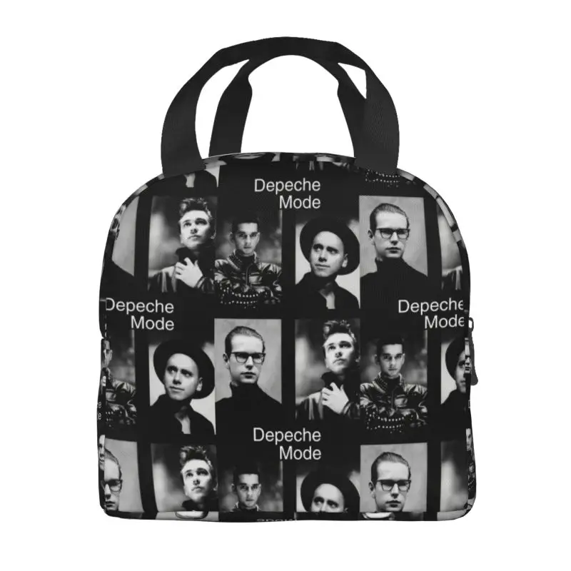 Electronic Rock Depeche Cool Mode Resuable Lunch Box Multifunction Cooler Thermal Food Insulated Lunch Bag School Children