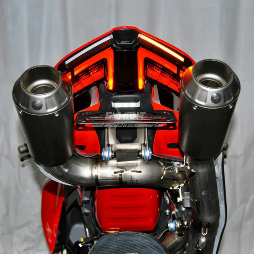 الذيل مرتب ل DUCATI Panigale/Streetfighter V4 2025 Panigale V4 الحاجز مزيل التوصيل والتشغيل حامل لوحة الترخيص #3