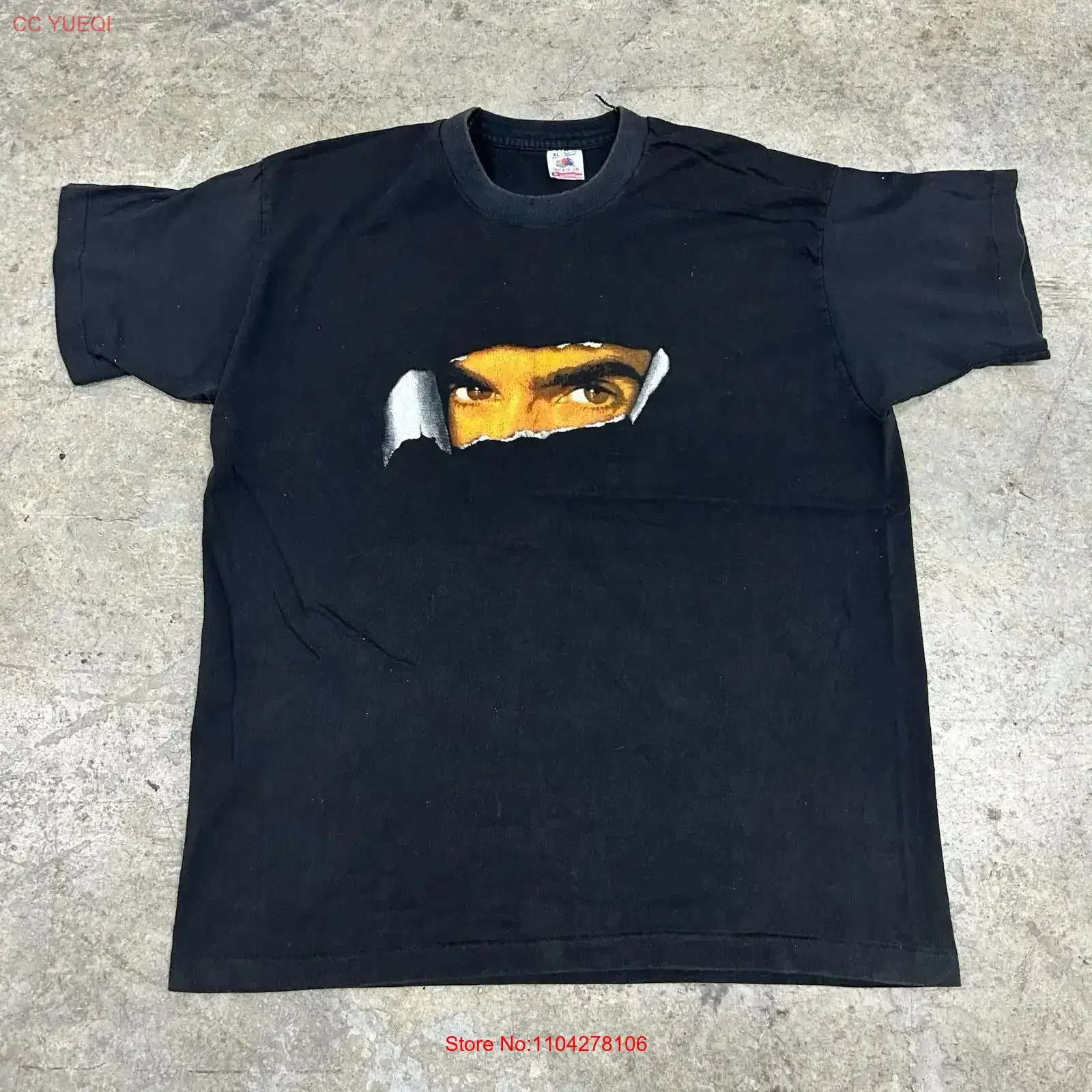 Vintage 90s David Copperfield Black T Shirt Adult XL Magician Magic Tour Merch 80s vintage Washed Stretched Breathable Stylish