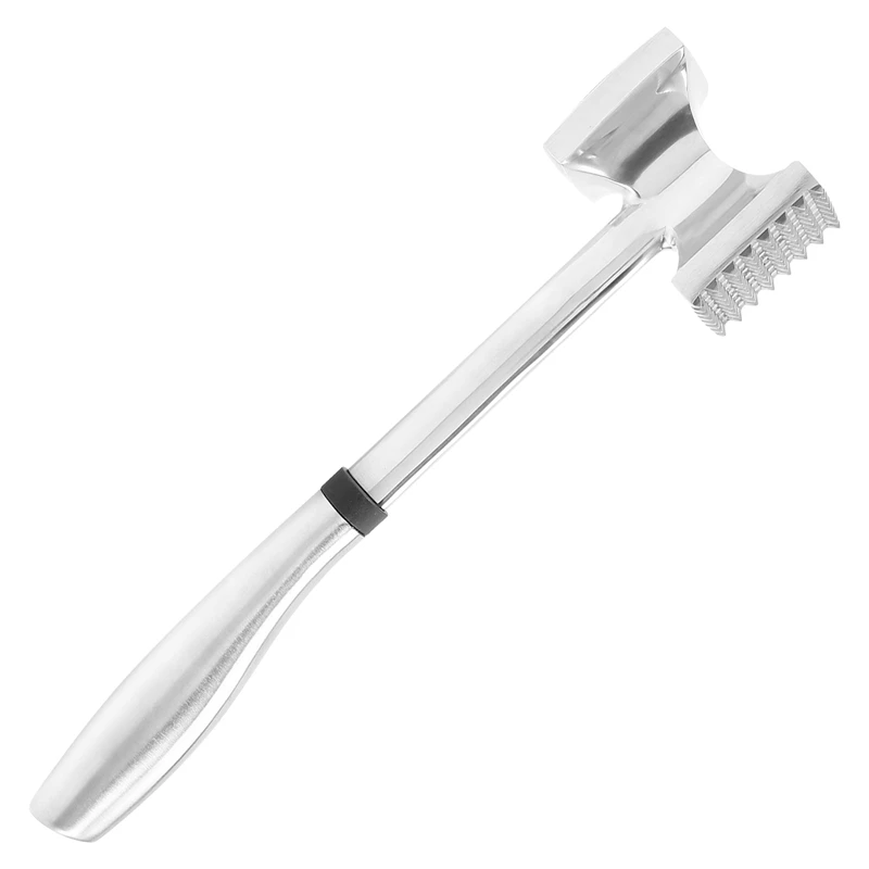 LUDA Meat Tenderizer Aluminum Alloy Meat Hammer Kitchen Meat Mallet Non-SLIP Grip Meat Tenderizer Hammer Meat Tenderizer Tool