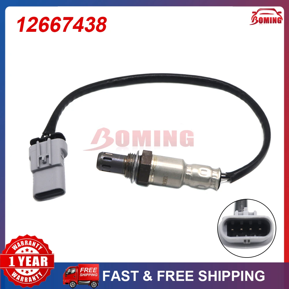 

New Car Air Fuel Ratio Lambda Oxygen Sensor 12667438 Fits For CHEVROLET BLAZER TAHOE GMC YUKON CADILLAC CT6 CTS 12666672