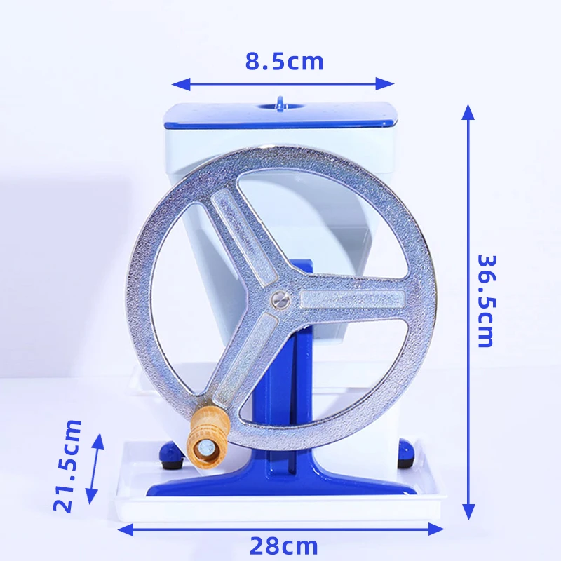 Manual Ice Crusher Hand Shake Ice Breaker Ice Shavers Smoothies Machine Block Shaving Machine 2KG
