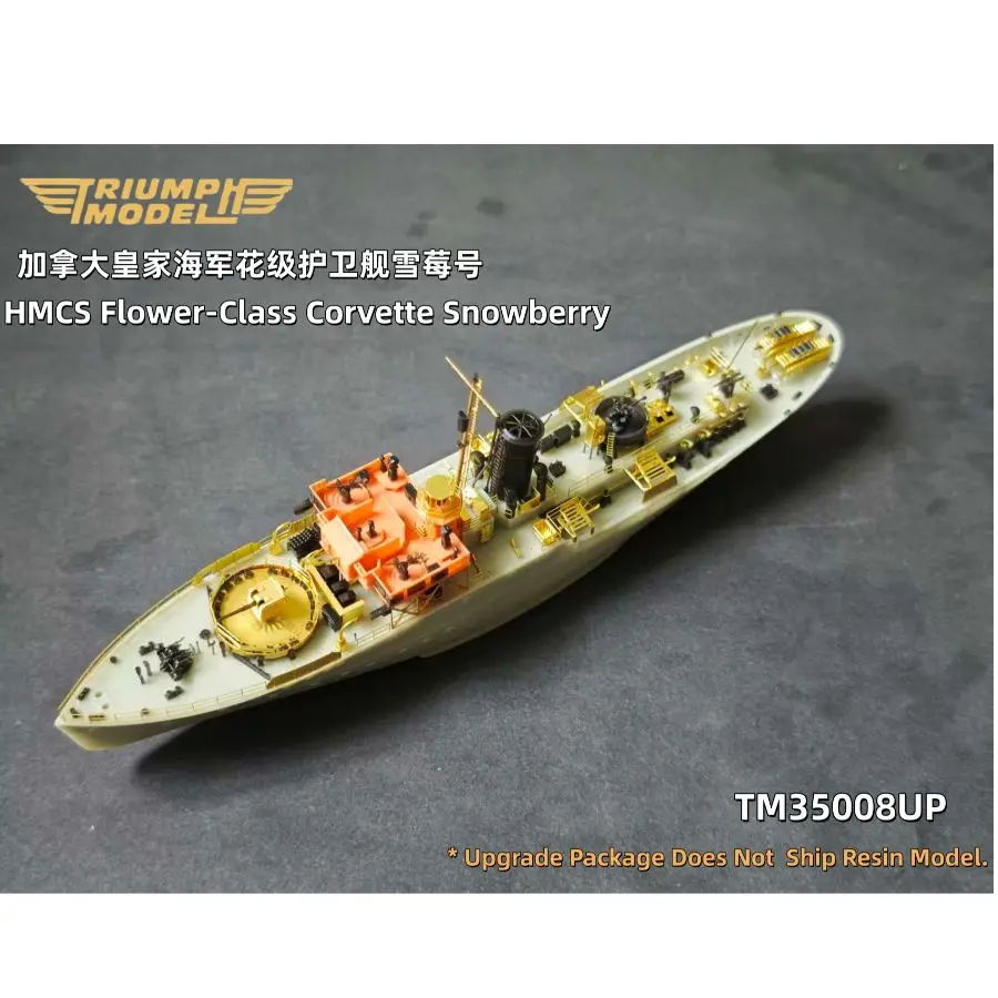 HMCS Flower-Class TM35008UP 1/350 Corvette Snowberry Upgrade Pack（NO SHIP MODEL）