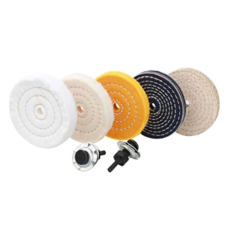 Buffing Wheel Flap Discs 100mm Round Sanding Discs for Angle Grinder Die Grinder