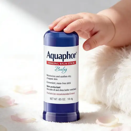 Imagen 2 del producto Bálsamo Reparador Aquaphor Baby en Barra 18.4g - Aceite de Aguacate y Manteca de Karité, Calma la Piel Seca y Agrietada, Hipoalergénico, Cuidado de la Piel Multiusos
